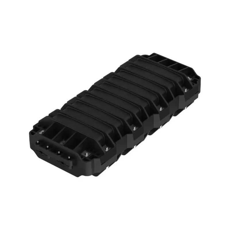 144 Core Underground Fiber Optic Splice Closure In-line 2 Inlets 2 Outlets